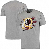Men's Washington Redskins NFL Pro Line True Color T-Shirt Heathered Gray,baseball caps,new era cap wholesale,wholesale hats
